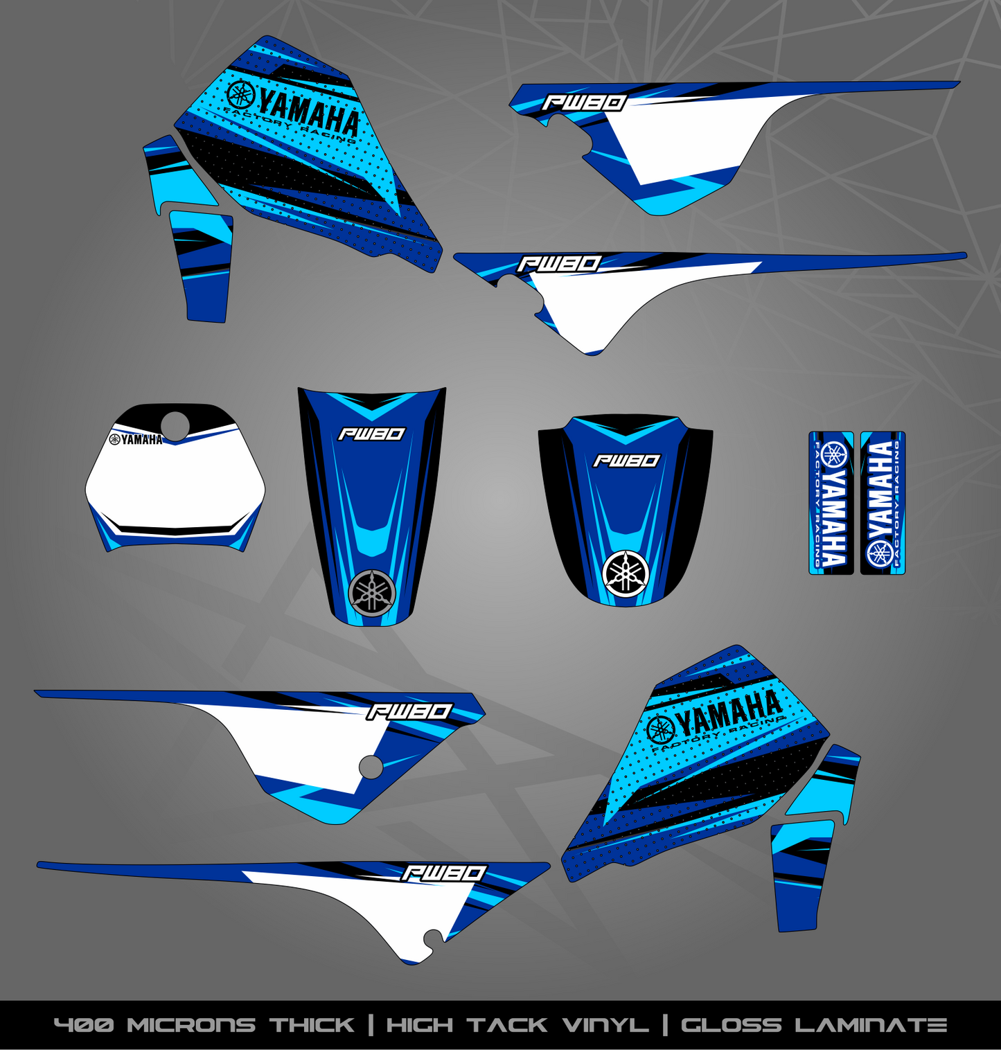 Full Sticker Kit for Yamaha PW 80