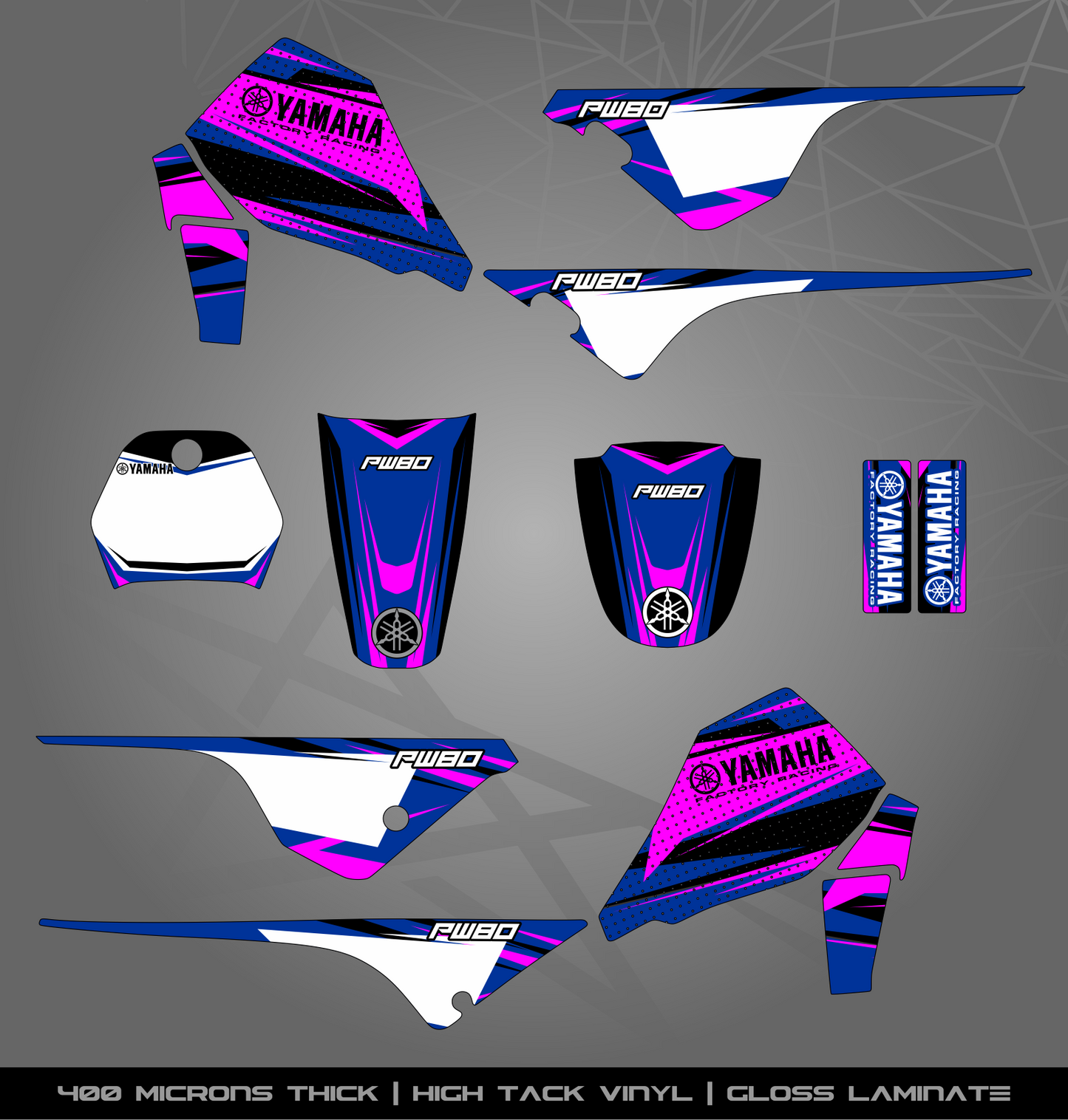 Full Sticker Kit for Yamaha PW 80