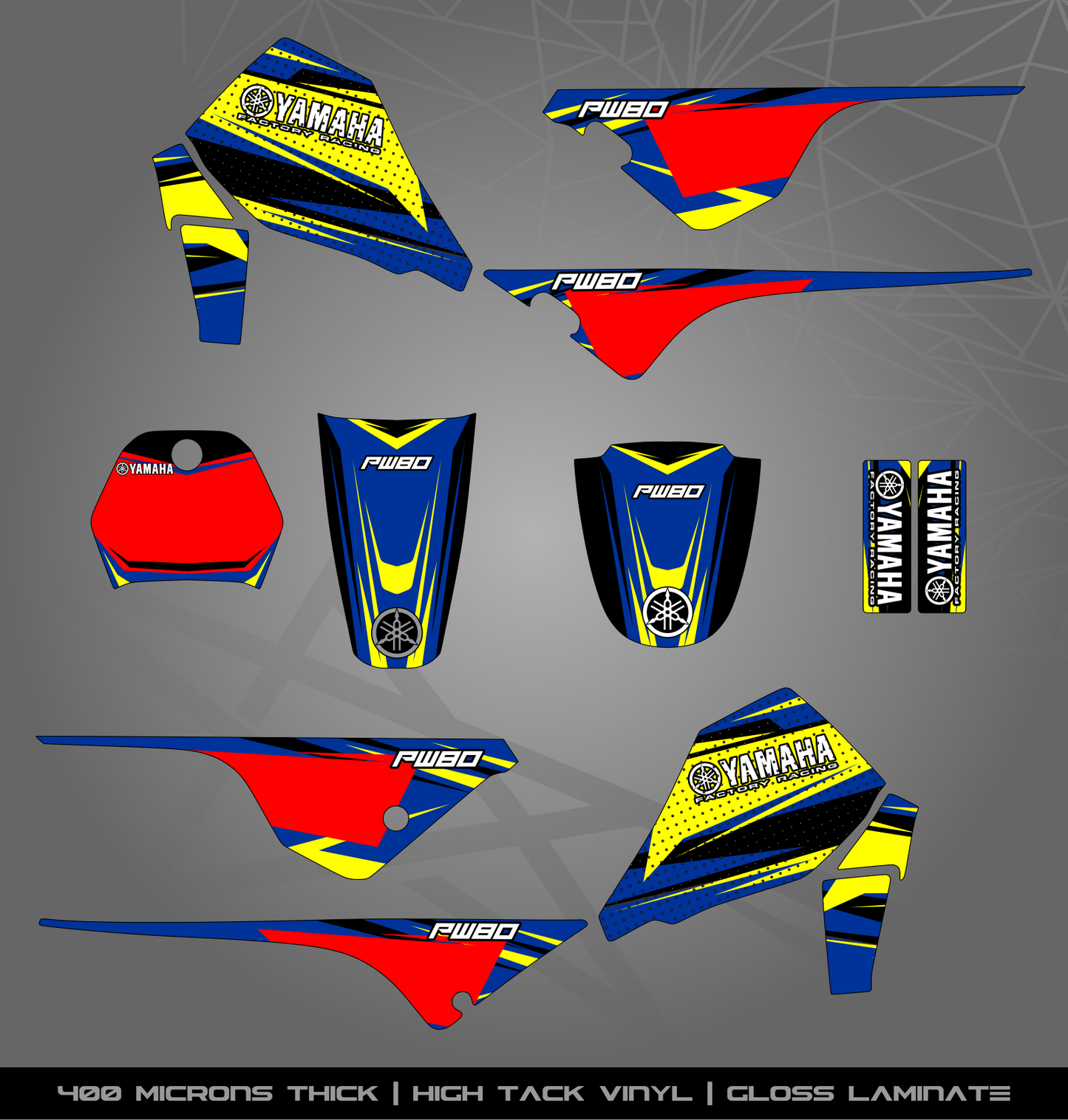 Full Sticker Kit for Yamaha PW 80