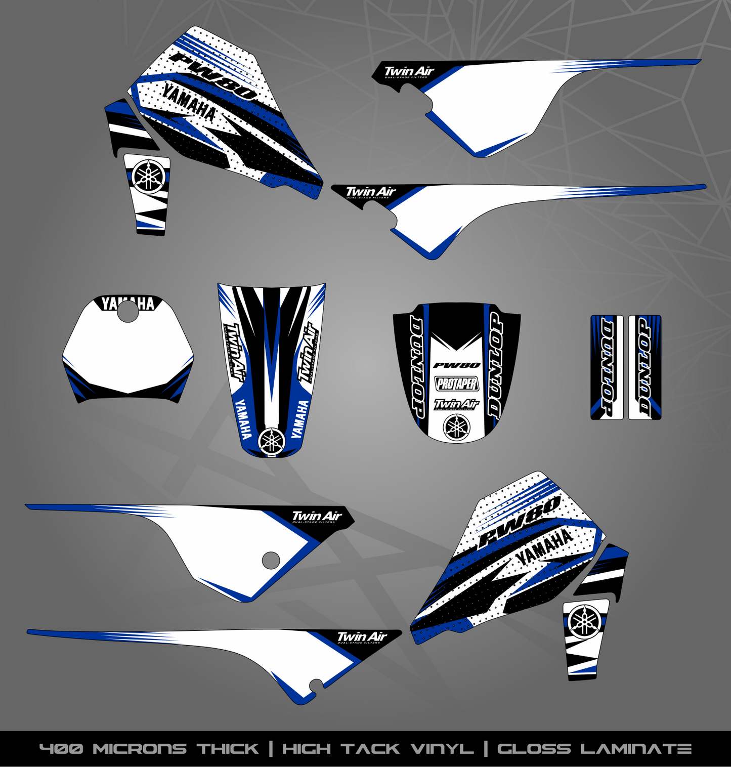 Full Sticker Kit for Yamaha PW 80