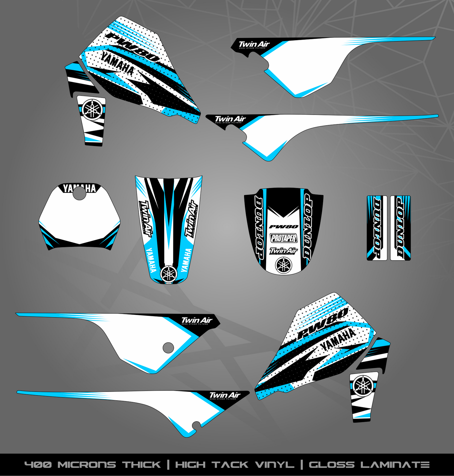 Full Sticker Kit for Yamaha PW 80