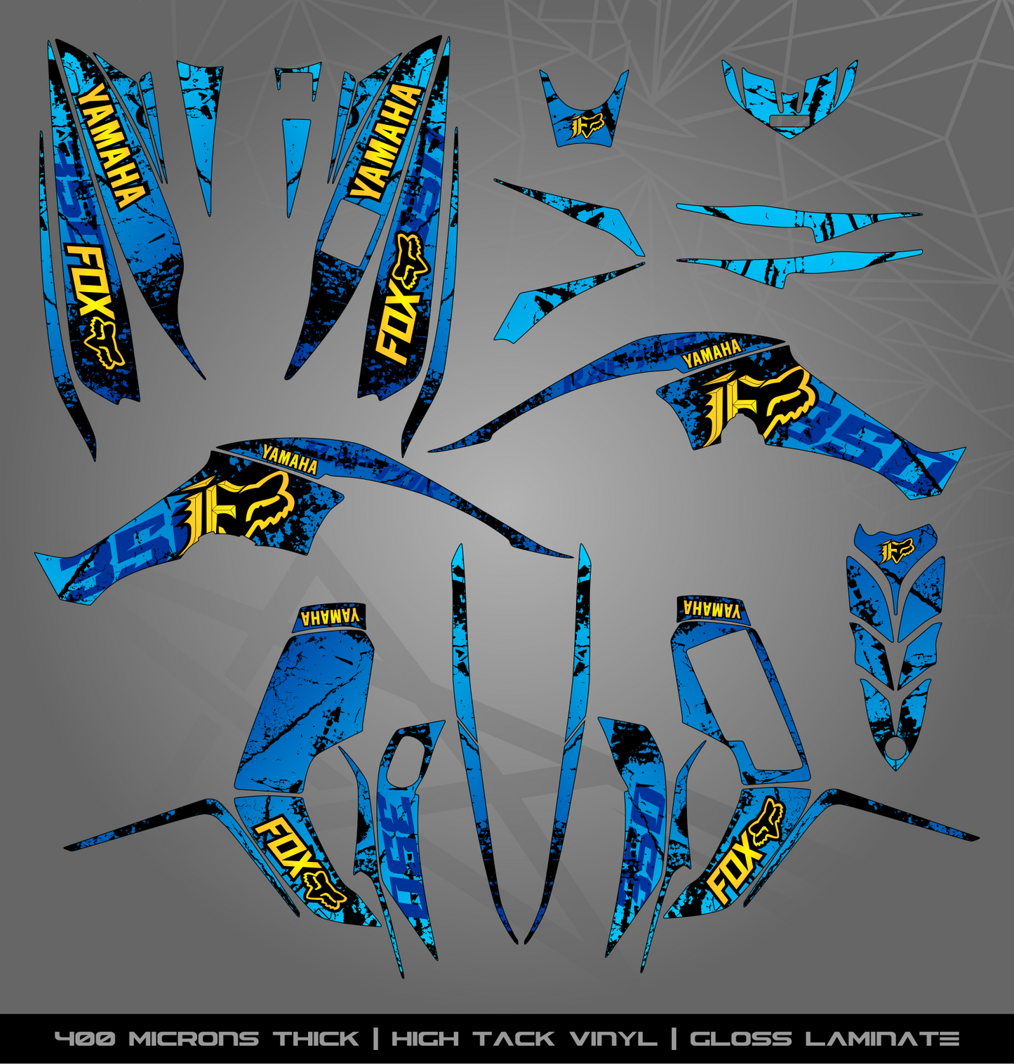 Full Sticker Kit for Yamaha Raptor 350