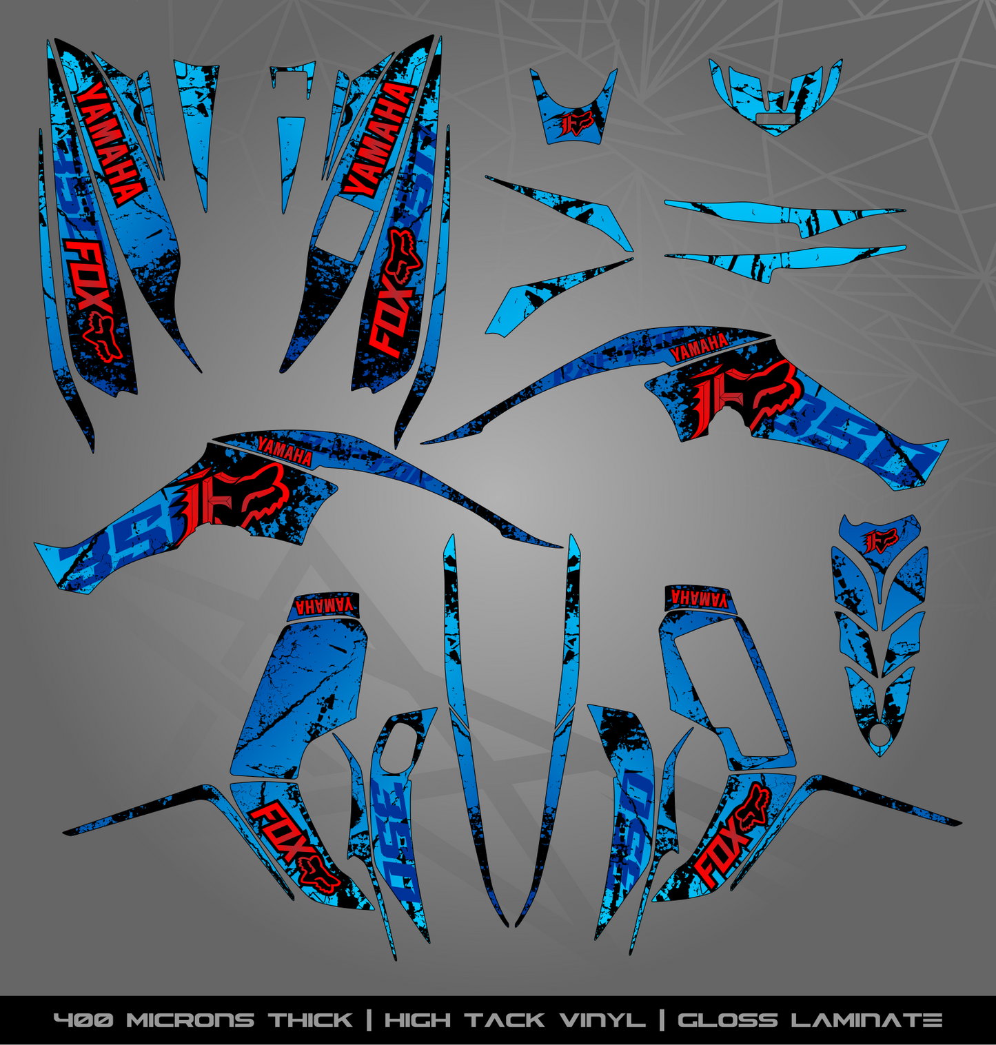 Full Sticker Kit for Yamaha Raptor 350