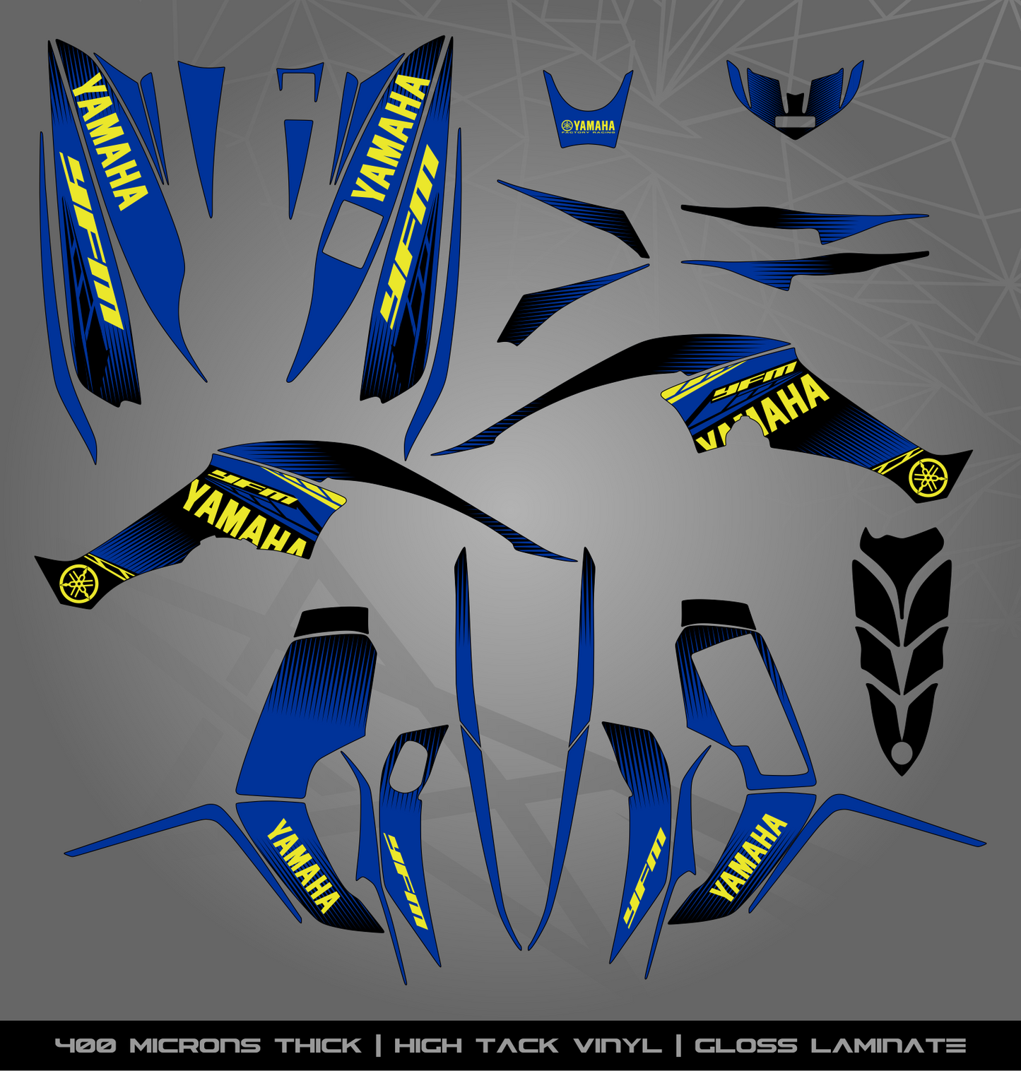 Full Sticker Kit for Yamaha Raptor 350