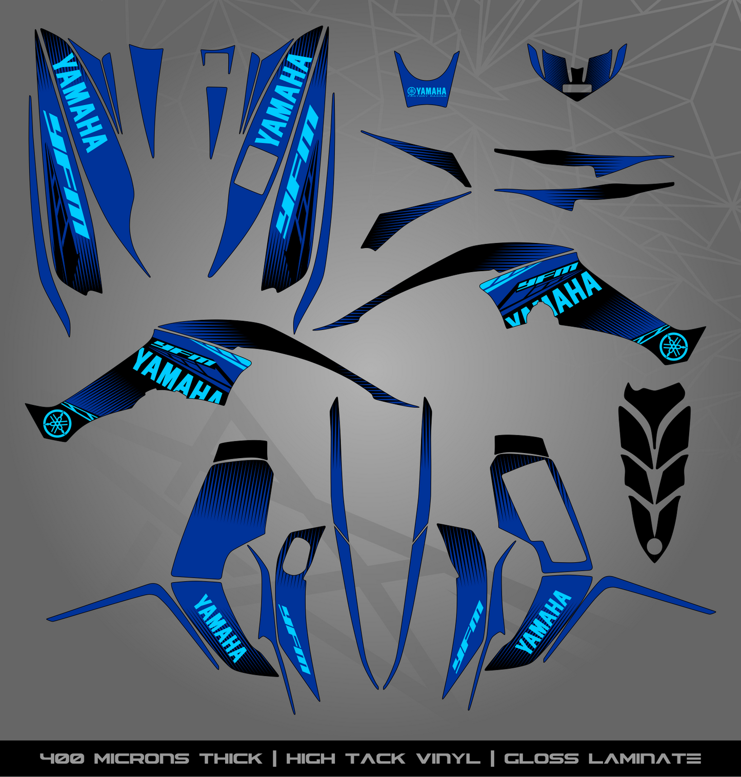 Full Sticker Kit for Yamaha Raptor 350