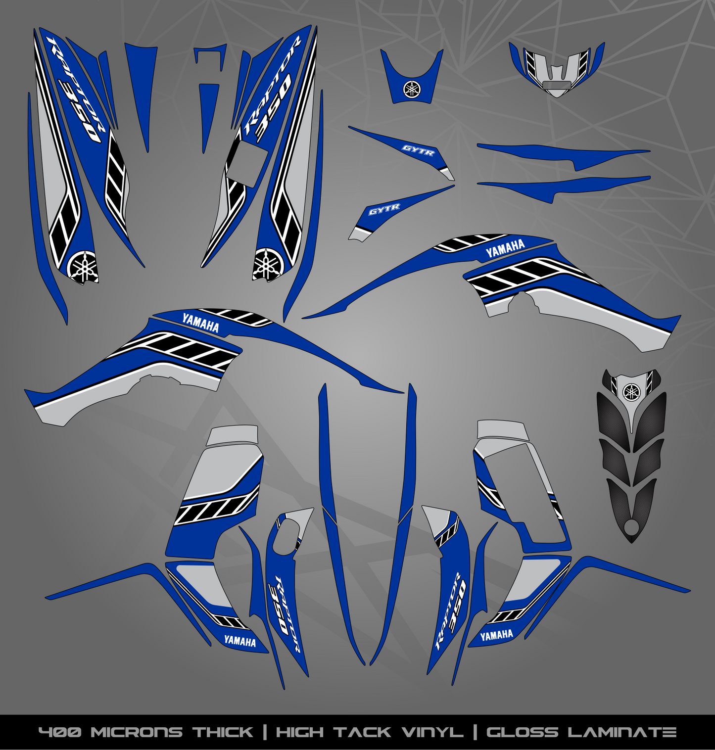 Full Sticker Kit for Yamaha Raptor 350