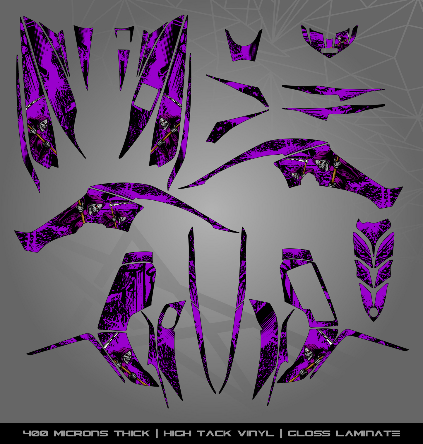 Full Sticker Kit for Yamaha Raptor 350
