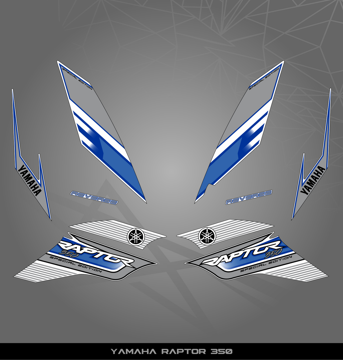 Partial Sticker Kit for Yamaha Raptor 350