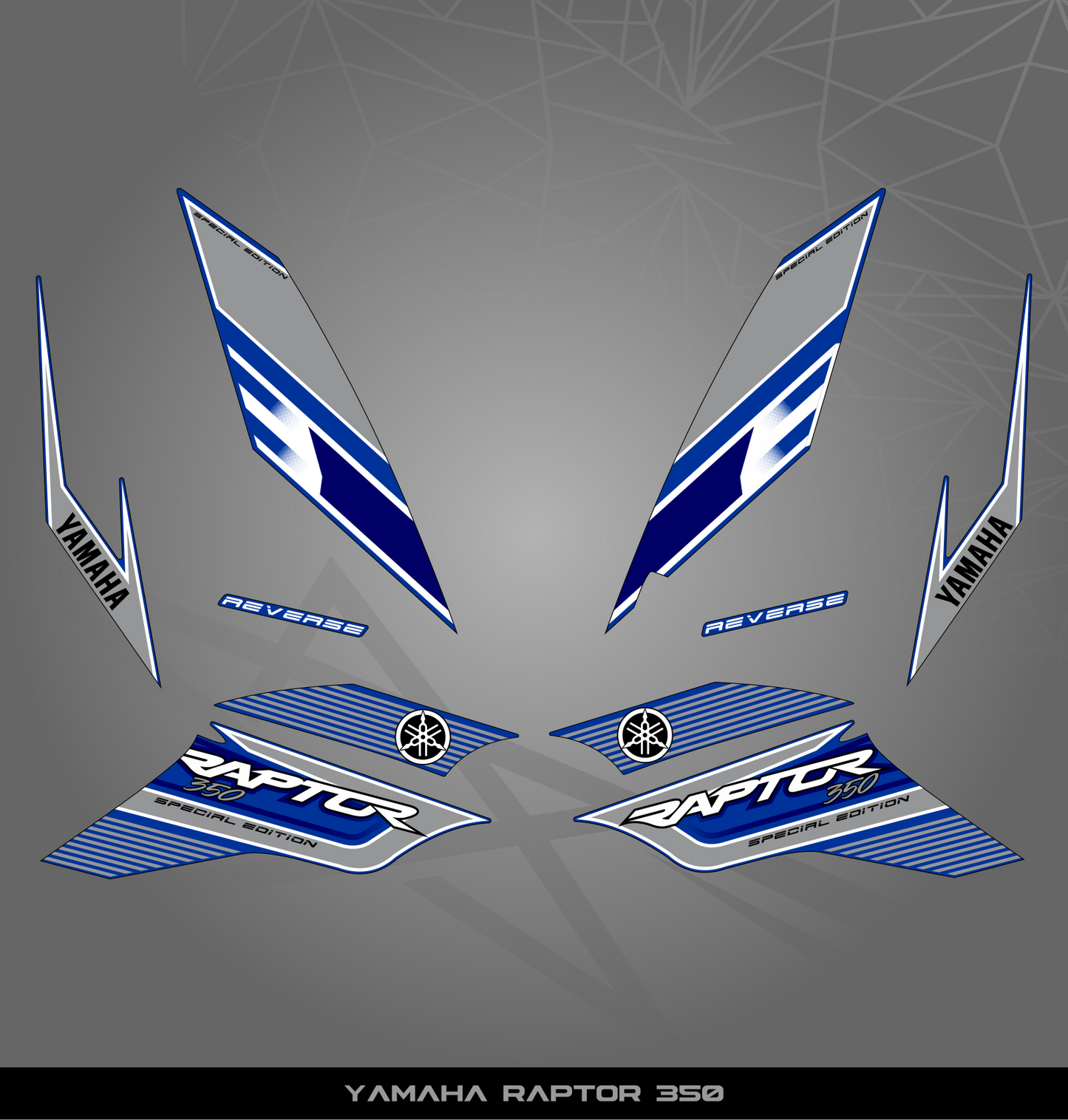 Partial Sticker Kit for Yamaha Raptor 350