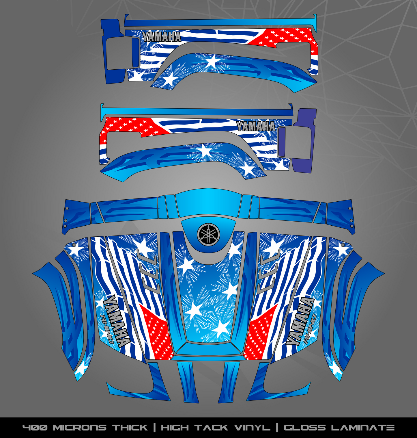 Full Sticker Kit for Yamaha Rhino 660 | 700
