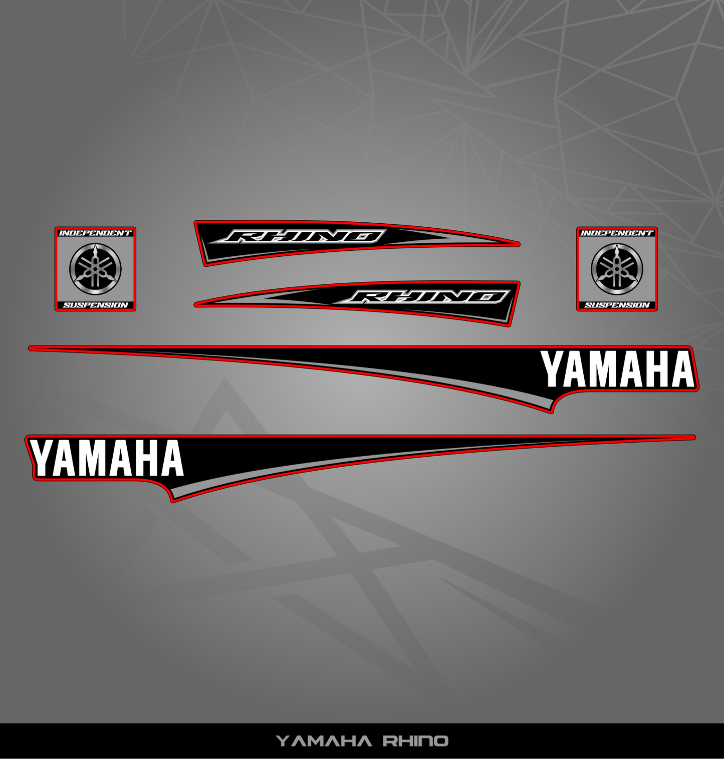 Partial Sticker Kit for Yamaha Rhino 660 | 700