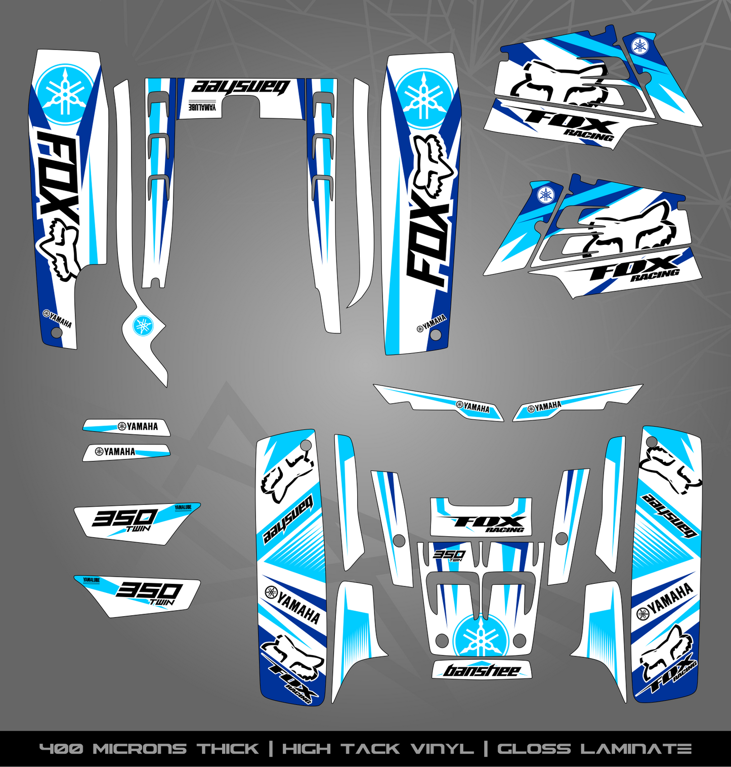 Full Sticker Kit for Yamaha Banshee 350