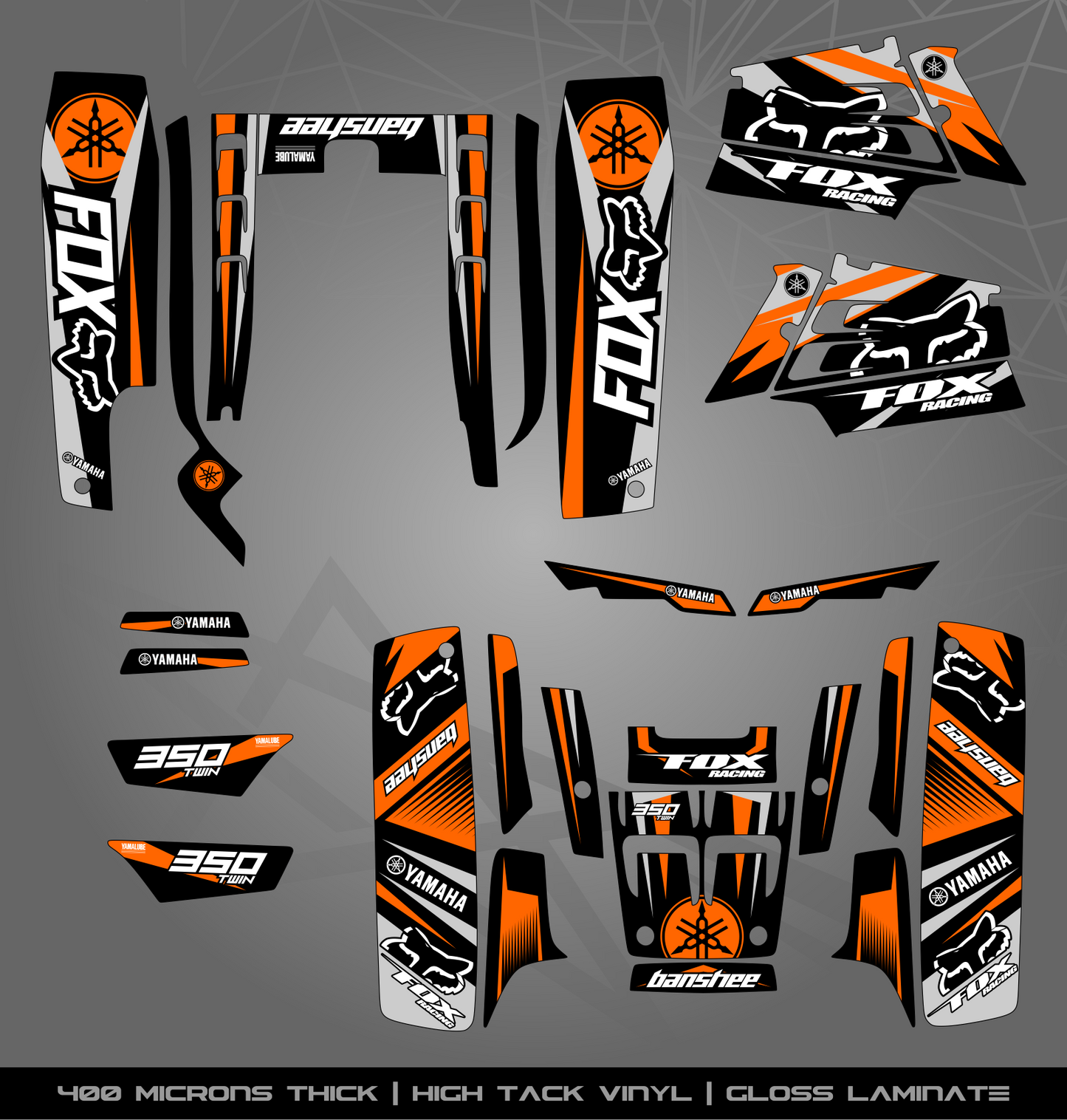 Full Sticker Kit for Yamaha Banshee 350