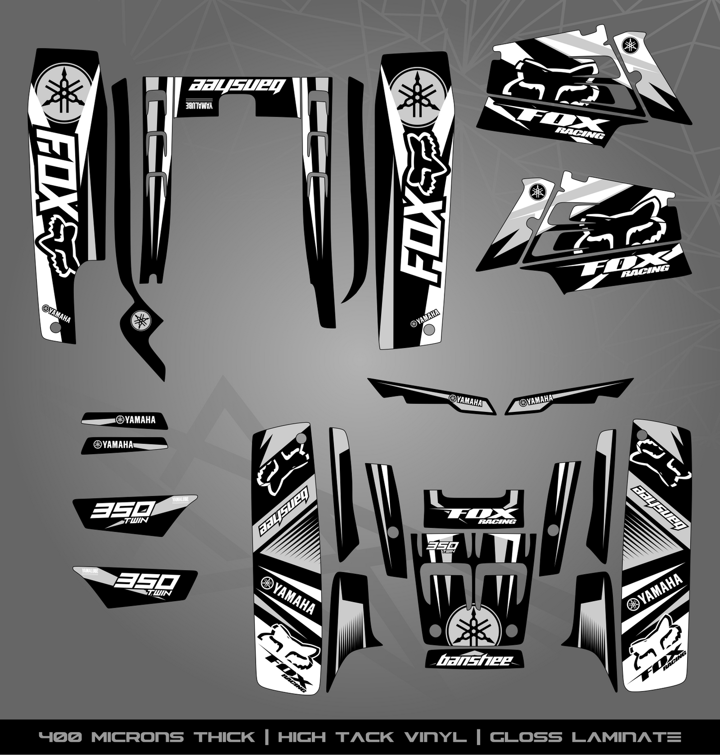 Full Sticker Kit for Yamaha Banshee 350