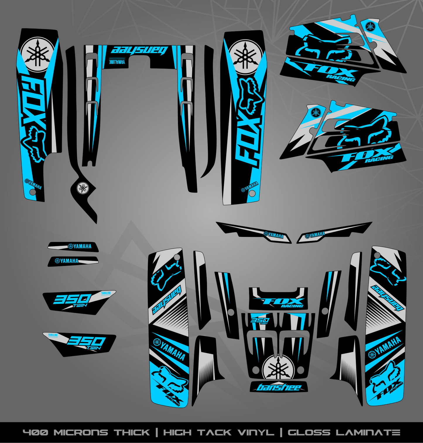 Full Sticker Kit for Yamaha Banshee 350