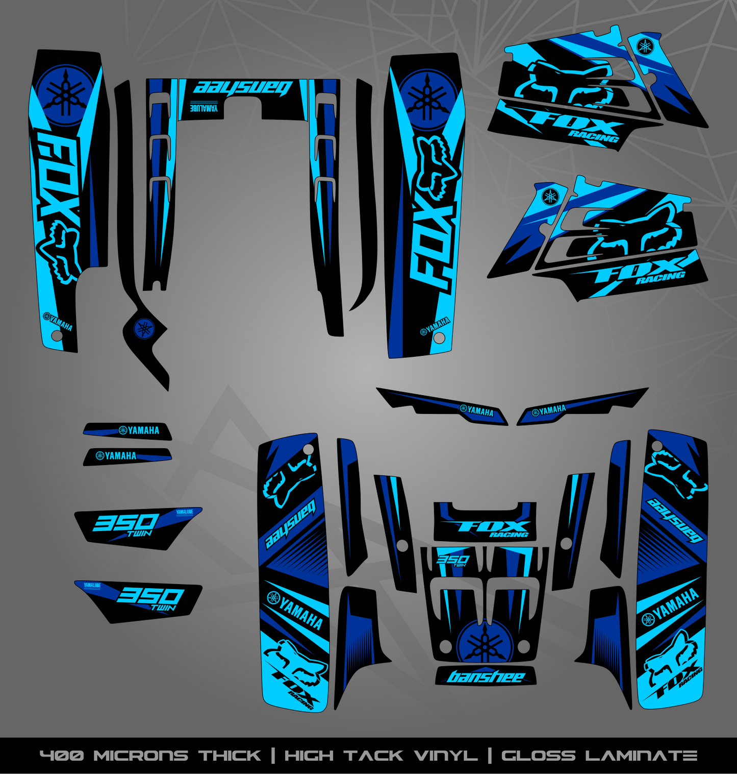 Full Sticker Kit for Yamaha Banshee 350
