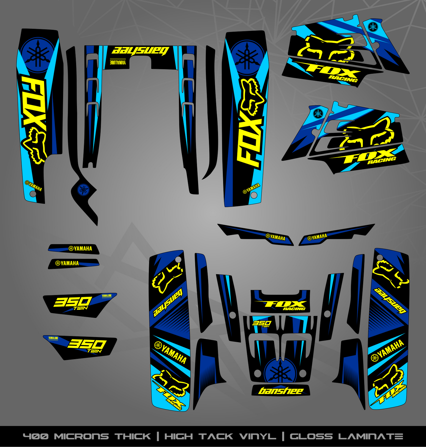 Full Sticker Kit for Yamaha Banshee 350