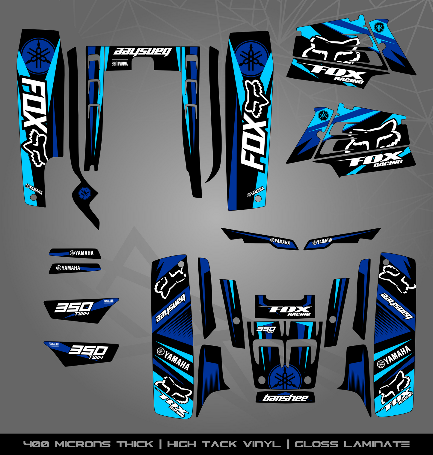 Full Sticker Kit for Yamaha Banshee 350