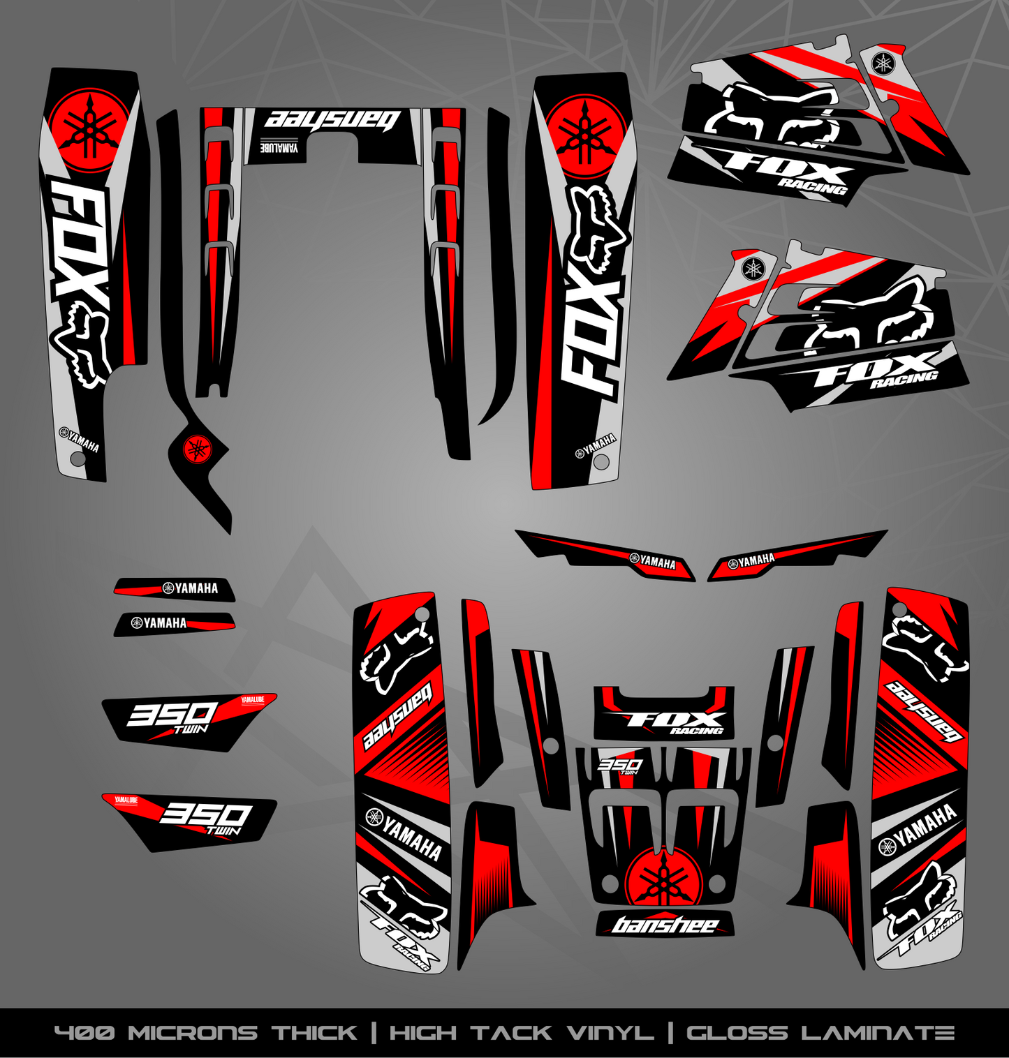 Full Sticker Kit for Yamaha Banshee 350