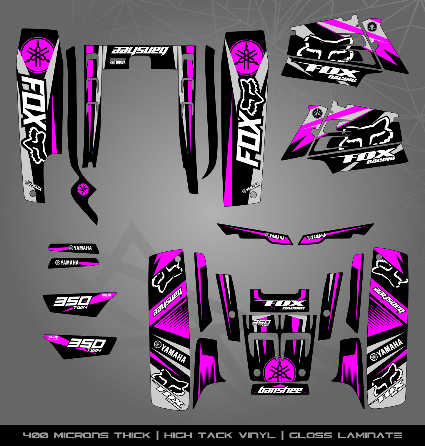 Full Sticker Kit for Yamaha Banshee 350