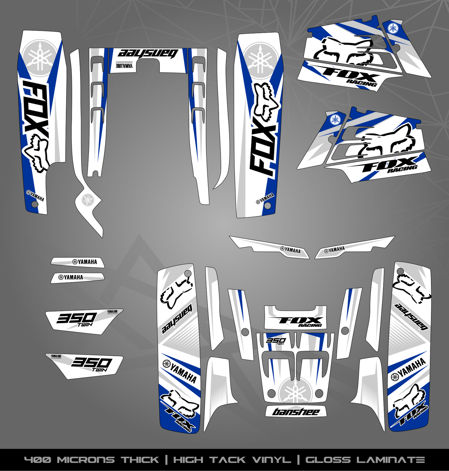 Full Sticker Kit for Yamaha Banshee 350