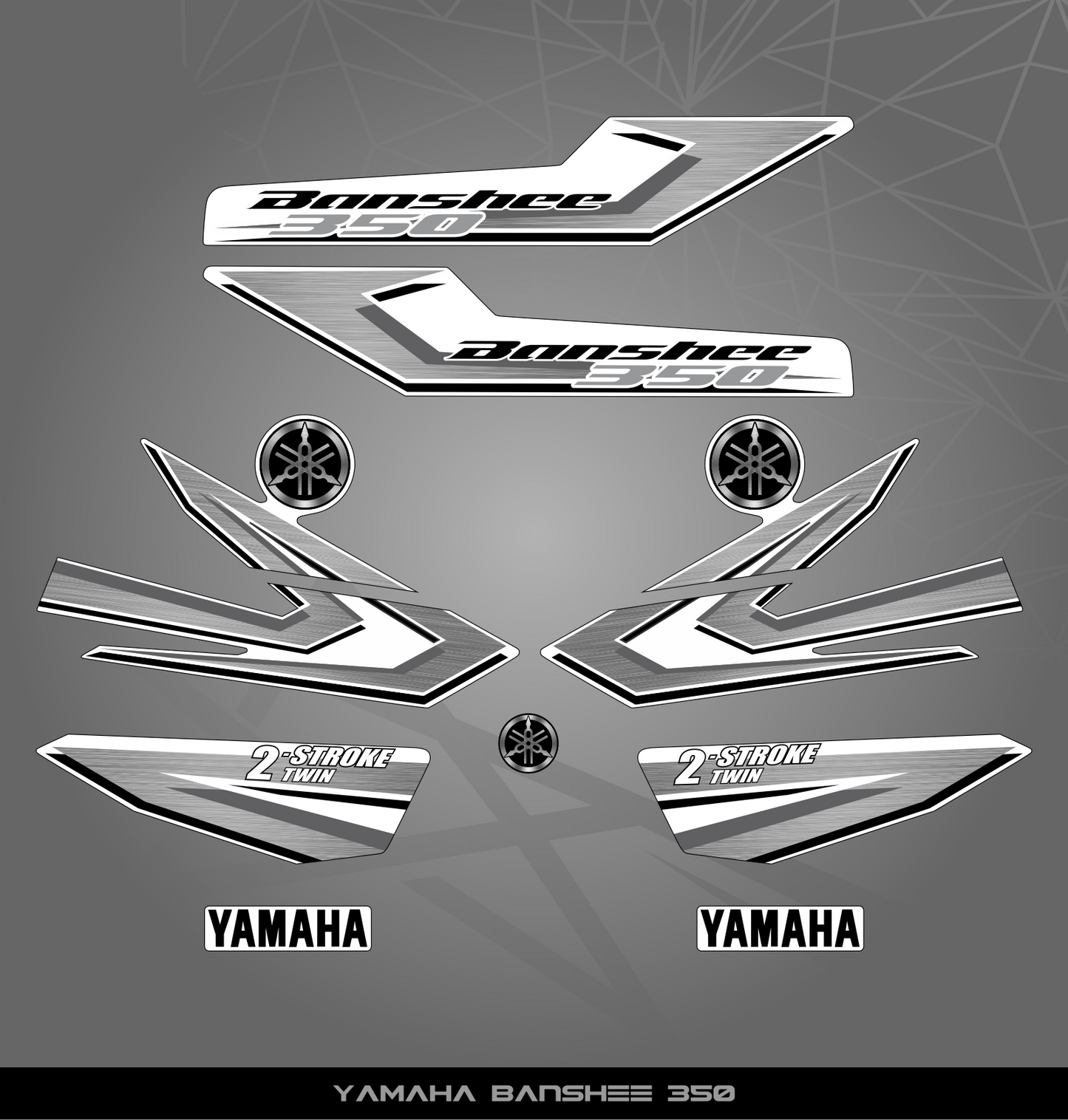 Partial Sticker Kit for Yamaha Banshee 350