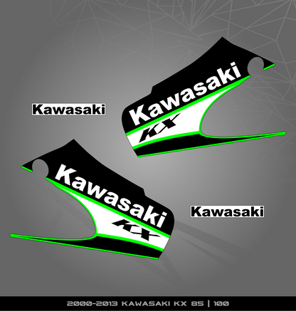 Partial Sticker Kit for Kawasaki KX 85 | 100 (2000-2013)