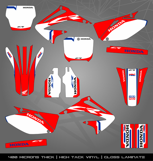 Full Sticker Kit for Honda MX bike