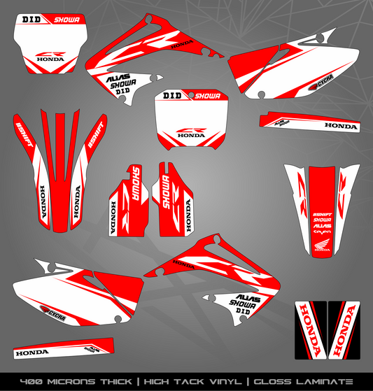 Full Sticker Kit for Honda MX bike