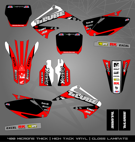 Full Sticker Kit for Honda MX bike