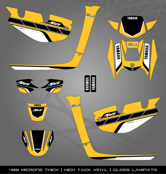 Full Sticker Kit for Yamaha BWS 100 2T (2002-2011)