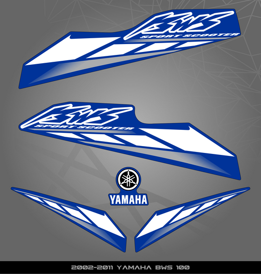 Partial Sticker Kit for Yamaha BWS 100 (2002-2011)