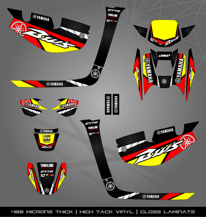 Full Sticker Kit for Yamaha BWS 100 2T (2002-2011)