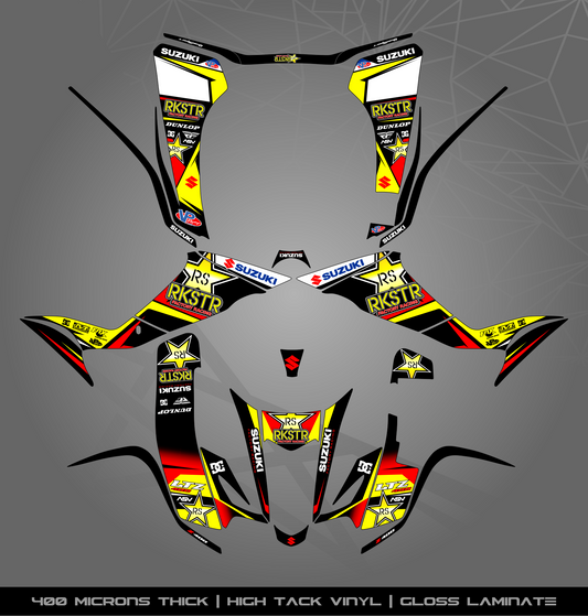 Full Sticker Kit for Suzuki LTZ 400 (2003-2008)