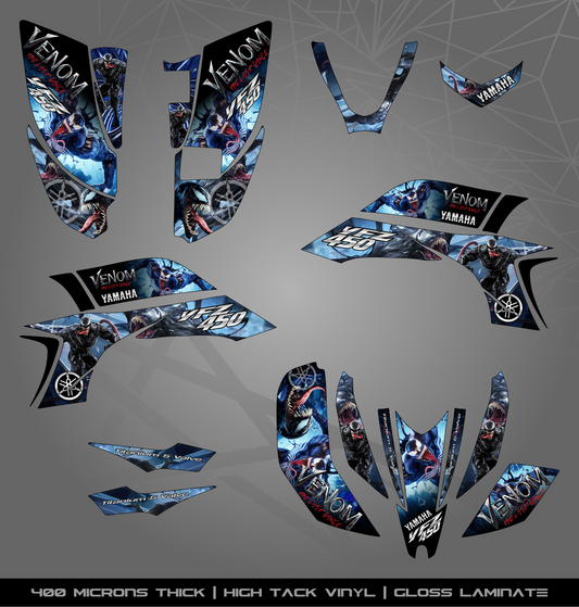 Full Sticker Kit for Yamaha YFZ 450 (2003-2008)