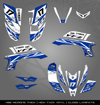 Full Sticker Kit for Yamaha YFZ 450 (2003-2008)