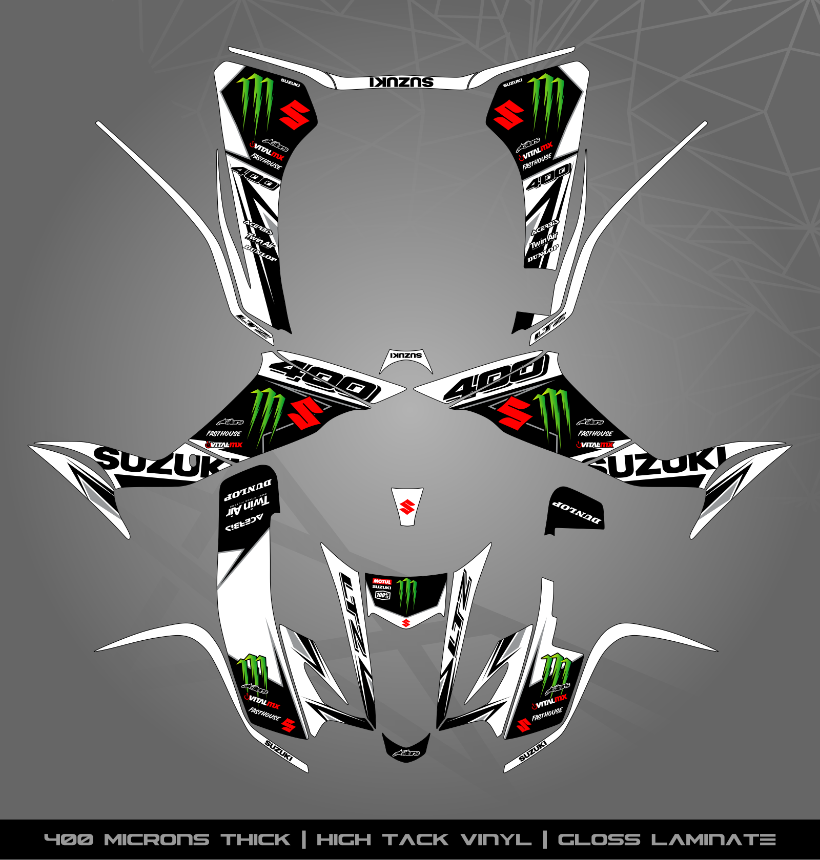 Suzuki LTZ 400 (2003-2008) – STICKER KITS SOUTH AFRICA
