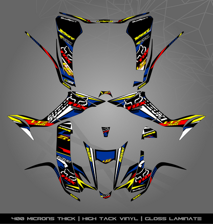 Full Sticker Kit for Suzuki LTZ 400 (2003-2008)