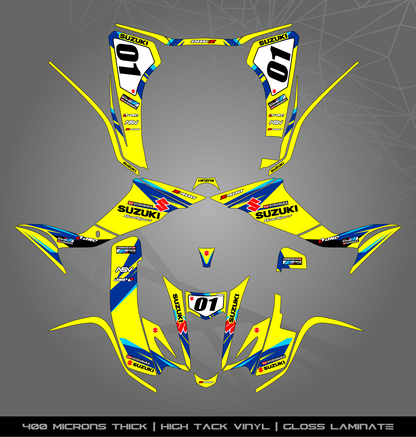 Full Sticker Kit for Suzuki LTZ 400 (2003-2008)