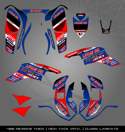 Full Sticker Kit for Honda TRX 400 EX (2005-2007)