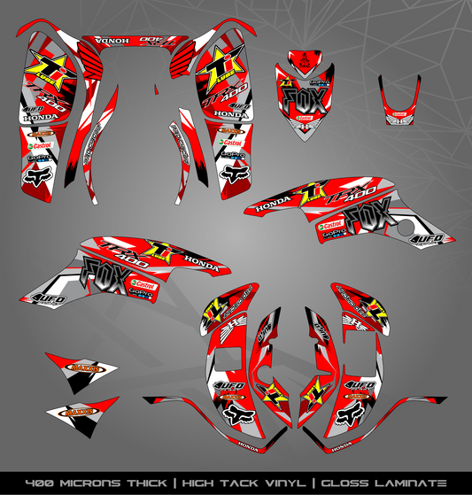 Full Sticker Kit for Honda TRX 400 EX (2005-2007)