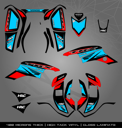 Full Sticker Kit for Honda TRX 400 EX (2005-2007)