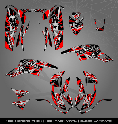 Full Sticker Kit for Honda TRX 400 EX (2005-2007)