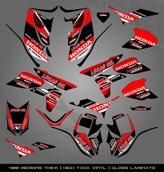 Full Sticker Kit for Honda TRX 450 R (2005-2018)