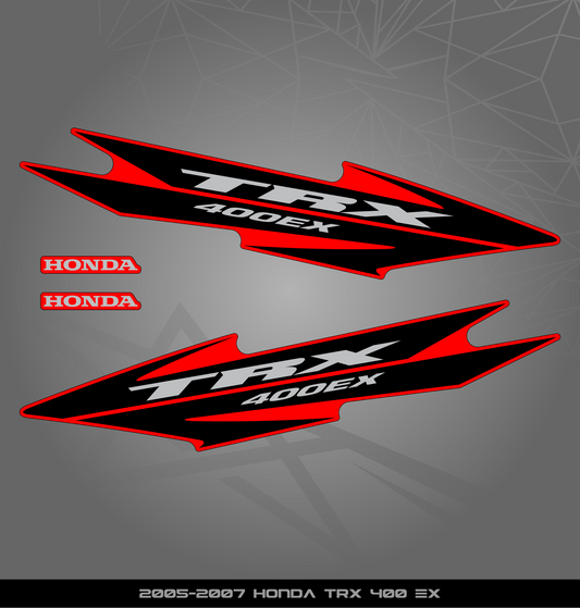 Partial Sticker Kit for Honda TRX 400 EX (2005-2007)