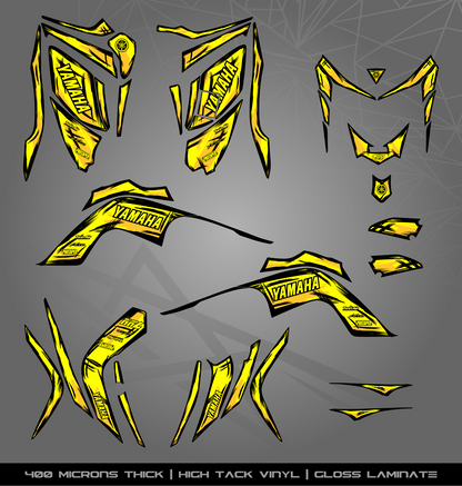 Full Sticker Kit for Yamaha Raptor 700 R (2006-2008)