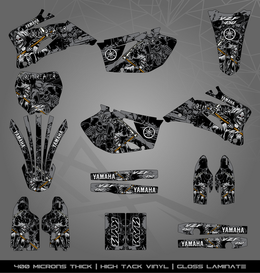 Full Sticker Kit for Yamaha MX bike