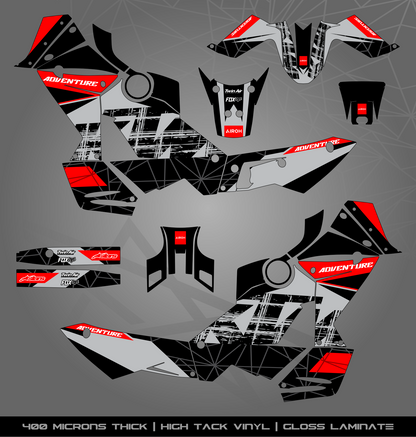 Full Sticker Kit for KTM 990 Adventure (2006-2013)