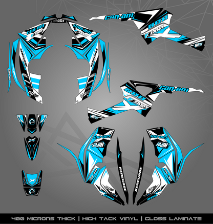Full Sticker Kit for Can Am Renegade 800 (2008-2017)