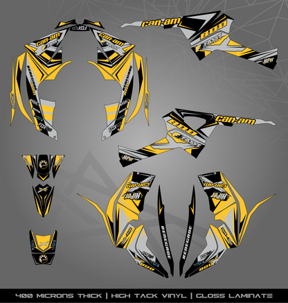 Full Sticker Kit for Can Am Renegade 800 (2008-2017)